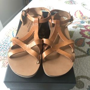 Italian leather sandals